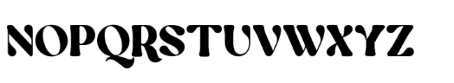 Praline Regular Font UPPERCASE