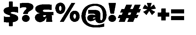 Pramat Regular Font OTHER CHARS