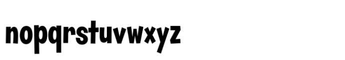 Pranksy AOE Condensed Bold Font LOWERCASE