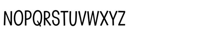 Pranksy AOE Condensed Book Font UPPERCASE
