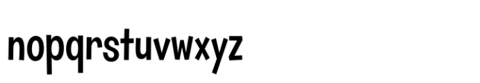 Pranksy AOE Condensed Regular Font LOWERCASE