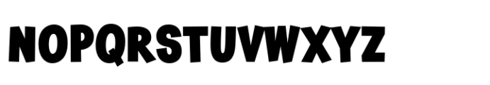 Pranksy AOE SemiCondensed Black Font UPPERCASE