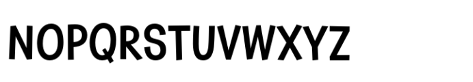 Pranksy AOE SemiCondensed Regular Font UPPERCASE