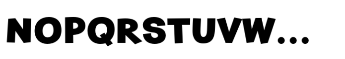 Pranksy AOE SemiWide Black Font UPPERCASE