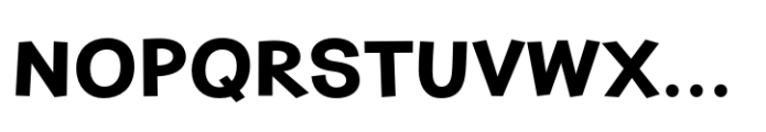 Pranksy AOE SemiWide Bold Font UPPERCASE