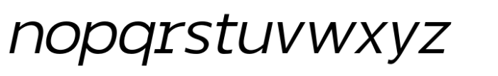 Prapen Thin Italic Font LOWERCASE