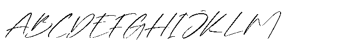 Prastige Italic Font UPPERCASE