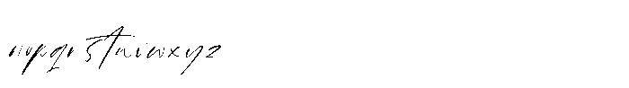 Prastige Italic Font LOWERCASE