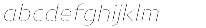 Prathabsorn Contrast Thin Italic FONT