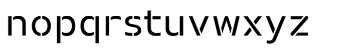 Prathabsorn Regular Font LOWERCASE