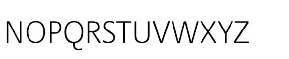 Praxis Next Variable Pro Roman Font UPPERCASE