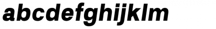 Prayuth Slim Bold Italic Font LOWERCASE
