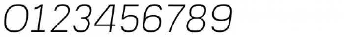 Prayuth Slim ExtraLight Italic Font OTHER CHARS