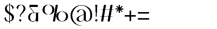 Precille Font OTHER CHARS