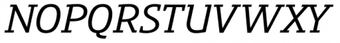 Precious Serif Medium Italic Font UPPERCASE