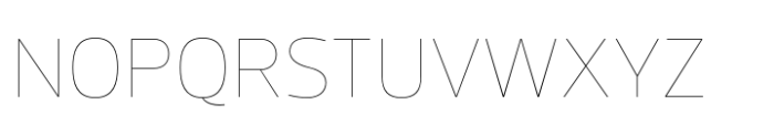 Prelo Pro Hairline Font UPPERCASE