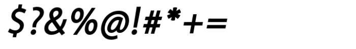Premium Sans Bold Italic Font OTHER CHARS