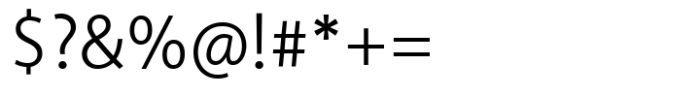 Premium Sans Regular Font OTHER CHARS