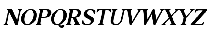 Preparatori Bold Italic Font UPPERCASE