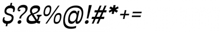 Presley Slab Medium Italic Font OTHER CHARS