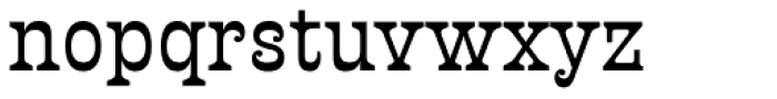 Presley Slab Medium Font LOWERCASE