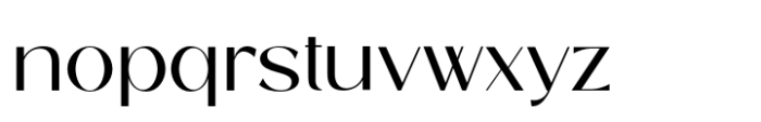 Presque Elegante Autoliga Font LOWERCASE