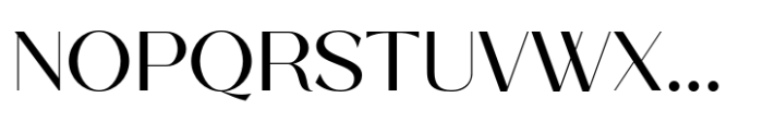 Presque Elegante Regular Font UPPERCASE