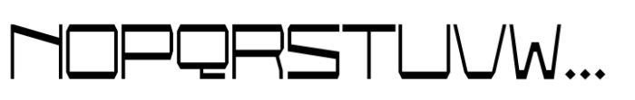 Pressato Extended Font LOWERCASE