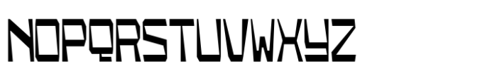 Pressato Slant Font UPPERCASE