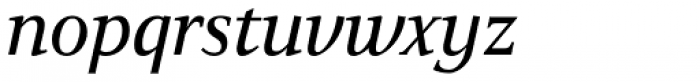 Pressroom Italic Font LOWERCASE