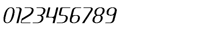 Prestafory Italic Font OTHER CHARS