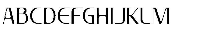 Prestafory Regular Font UPPERCASE