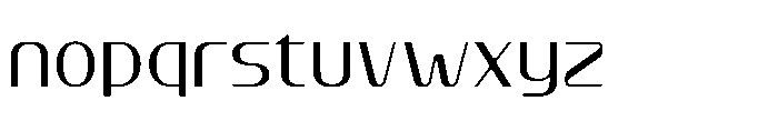 Prestafory Regular Font LOWERCASE