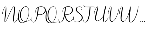 Prestiquen Script Regular Font UPPERCASE