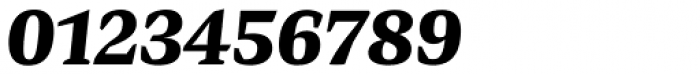 Preto Serif Black Italic Font OTHER CHARS