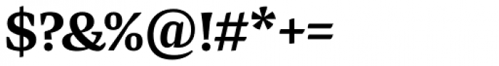 Preto Serif Bold Font OTHER CHARS