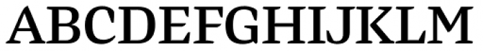 Preto Serif Medium Font UPPERCASE