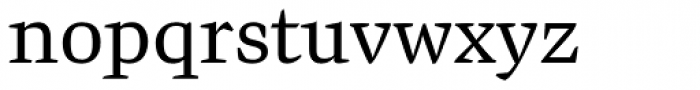 Preto Serif OT Std Font LOWERCASE