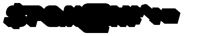 Preton Extrude Slant Font OTHER CHARS