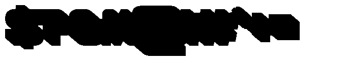 Preton Extrude Font OTHER CHARS