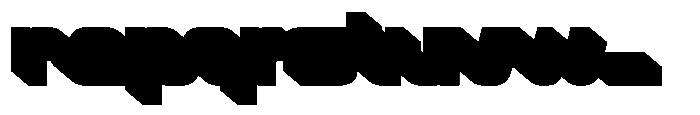 Preton Extrude Font LOWERCASE