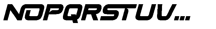 Preton Slant Font UPPERCASE