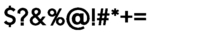 Prevalent Sans Pro Extra Bold Font OTHER CHARS