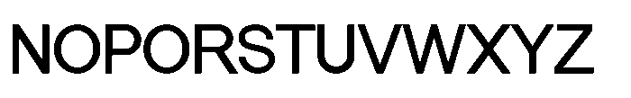 Prevalent Sans Pro Medium Font UPPERCASE