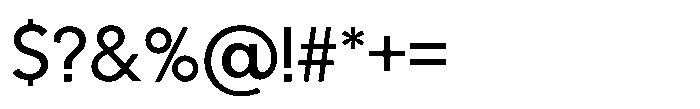 Prevalent Sans Pro Regular Font OTHER CHARS