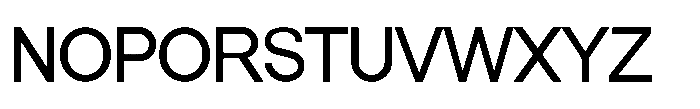 Prevalent Sans Pro Regular Font UPPERCASE