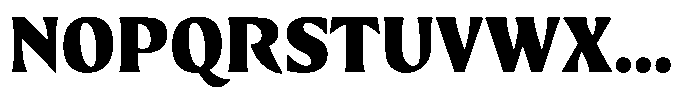 Preztik Black Font UPPERCASE