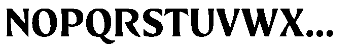 Preztik Bold Font UPPERCASE