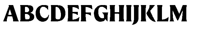 Preztik Extra Bold Font UPPERCASE