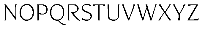 Preztik Extra Light Font UPPERCASE